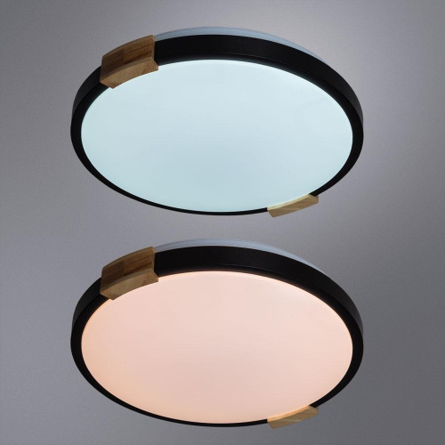Потолочный светодиодный светильник Arte Lamp Jersey A2683PL-72BK Потолочный светодиодный светильник Arte Lamp Jersey A2683PL-72BK