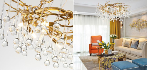Люстра Droplet Chandelier 80 By Imperiumloft Люстра Droplet Chandelier 80 By Imperiumloft