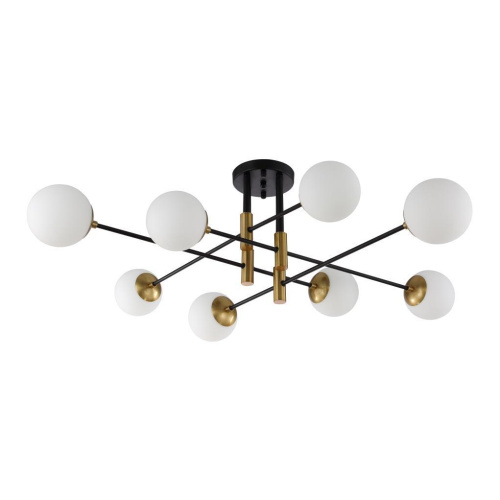 Потолочная люстра Crystal Lux Fidel PL8 Black Потолочная люстра Crystal Lux Fidel PL8 Black