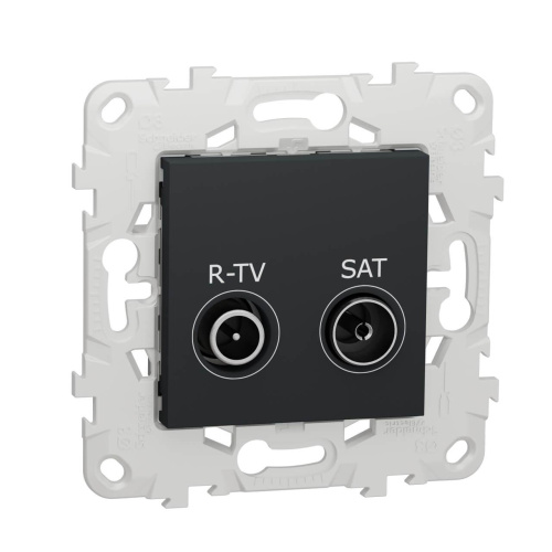 Розетка R-TV/SAT одиночная Schneider Electric Unica New NU545454 Розетка R-TV/SAT одиночная Schneider Electric Unica New NU545454