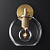 Бра Rh Utilitaire Globe Shade Single Sconce Brass By Imperiumloft