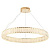 Подвесной светодиодный светильник Crystal Lux Musika SP70W Led Gold