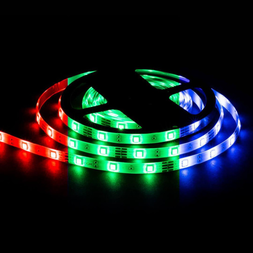 Светодиодная лента OGM 7,2W/m 30LED/m 5050SMD разноцветный (RGB) 5M LSE-284 Светодиодная лента OGM 7,2W/m 30LED/m 5050SMD разноцветный (RGB) 5M LSE-284