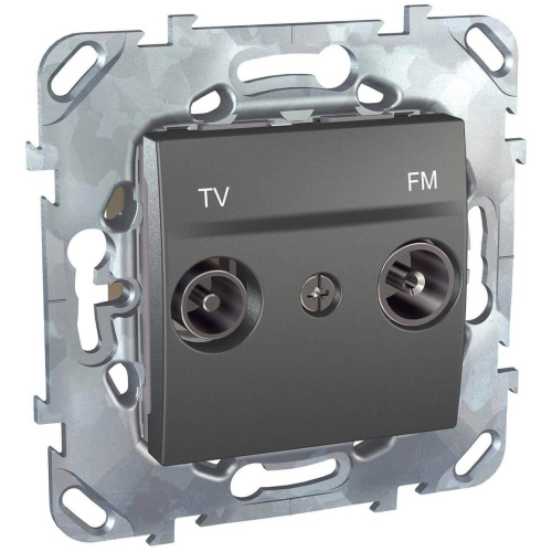 Розетка TV/FM оконечная Schneider Electric Unica MGU5.452.12ZD Розетка TV/FM оконечная Schneider Electric Unica MGU5.452.12ZD