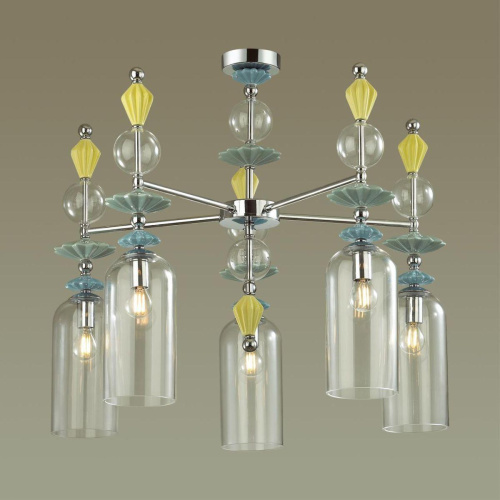 Подвесная люстра Odeon Light Classic Bizet 4893/5C Подвесная люстра Odeon Light Classic Bizet 4893/5C