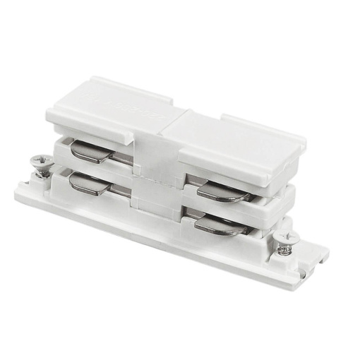 Коннектор прямой Ideal Lux Link Electrified Connector Wh On-Off 169637 Коннектор прямой Ideal Lux Link Electrified Connector Wh On-Off 169637