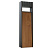 Уличный светодиодный светильник Arte Lamp Arneb A2146PA-1BR