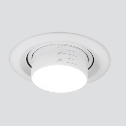 Встраиваемый светодиодный светильник Elektrostandard Zoom 9920 LED 15W 3000K белый a064034 Встраиваемый светодиодный светильник Elektrostandard Zoom 9920 LED 15W 3000K белый a064034