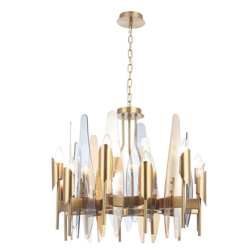 Подвесная люстра Crystal Lux Casa SP-PL12 Brass Подвесная люстра Crystal Lux Casa SP-PL12 Brass