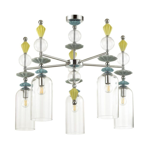 Подвесная люстра Odeon Light Classic Bizet 4893/5C Подвесная люстра Odeon Light Classic Bizet 4893/5C