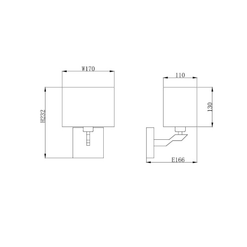 Бра Vele Luce Ultimo VL1523W01 Бра Vele Luce Ultimo VL1523W01