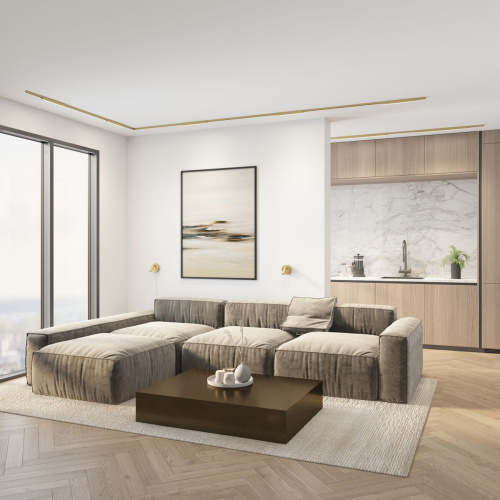 Трековый светодиодный светильник Denkirs Shine Linear DK5751-SB Трековый светодиодный светильник Denkirs Shine Linear DK5751-SB