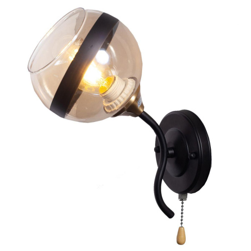 Бра IMEX MD.3595-1-W BK+FGD Бра IMEX MD.3595-1-W BK+FGD