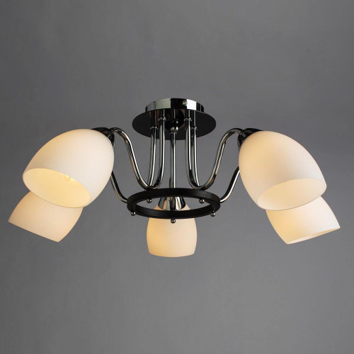 Потолочная люстра Arte Lamp Florentino A7144PL-5BK Потолочная люстра Arte Lamp Florentino A7144PL-5BK