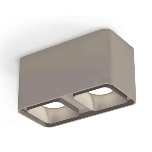 Комплект накладного светильника Ambrella light Techno Spot XS7852003 SGR/SSL серый песок/серебро песок (C7852, N7703) Комплект накладного светильника Ambrella light Techno Spot XS7852003 SGR/SSL серый песок/серебро песок (C7852, N7703)