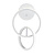 Настенный светодиодный светильник Escada Relation 10230/SG LED White