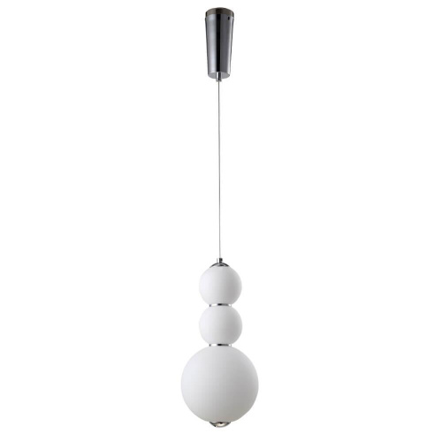 Подвесной светодиодный светильник Crystal Lux Desi SP3 Chrome/White Подвесной светодиодный светильник Crystal Lux Desi SP3 Chrome/White