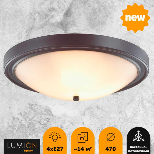 Настенно-потолочный светильник Lumion Vintage Nina 5260/4C Настенно-потолочный светильник Lumion Vintage Nina 5260/4C