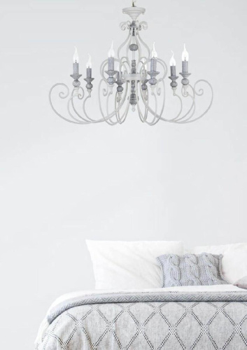 Подвесная люстра Maytoni Karina ARM631-PL-08-W Подвесная люстра Maytoni Karina ARM631-PL-08-W