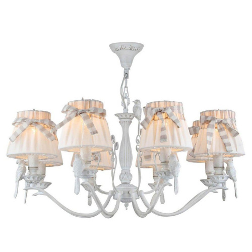Подвесная люстра Maytoni Bird ARM013-08-W Подвесная люстра Maytoni Bird ARM013-08-W