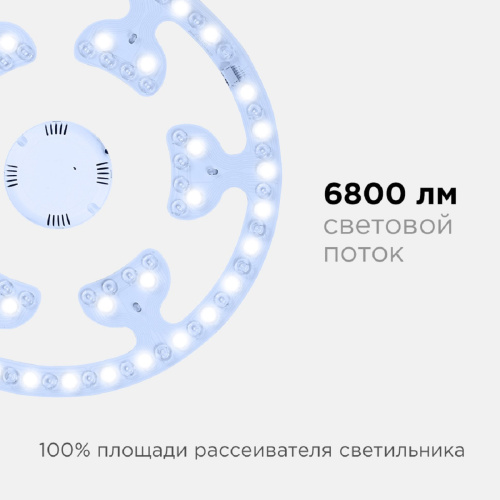 Светодиодный модуль Apeyron со встроенным драйвером 02-72 Светодиодный модуль Apeyron со встроенным драйвером 02-72
