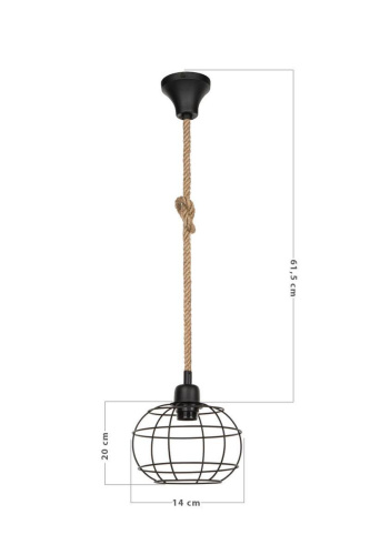 Подвесной светильник Toplight Adella TL1600H-01BK Подвесной светильник Toplight Adella TL1600H-01BK
