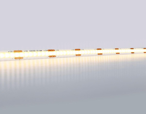 Светодиодная лента Ambrella Light 10W/m 320LED/m COB теплый белый 5M GS2601 Светодиодная лента Ambrella Light 10W/m 320LED/m COB теплый белый 5M GS2601