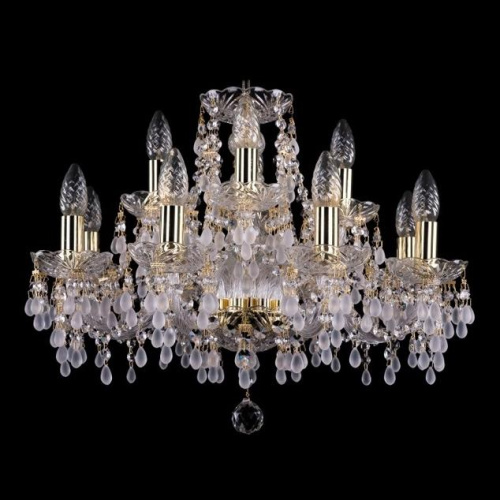 Подвесная люстра Bohemia Ivele 1410/8+4/195 G V0300 Подвесная люстра Bohemia Ivele 1410/8+4/195 G V0300