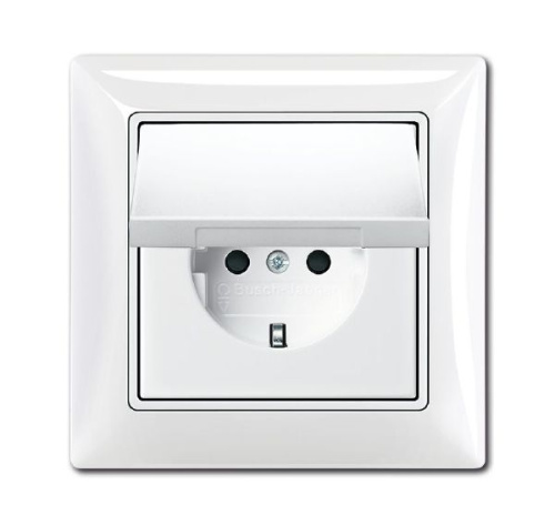 Розетка ABB Basic55 Schuko с/з 16A 250V IP44 с крышкой безвинтовой зажим альпийский белый 2CKA002018A1505 Розетка ABB Basic55 Schuko с/з 16A 250V IP44 с крышкой безвинтовой зажим альпийский белый 2CKA002018A1505