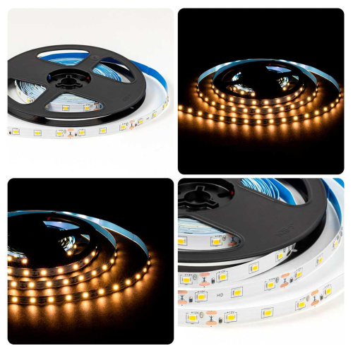 Светодиодная лента OGM 4,8W/m 60LED/m 2835SMD теплый белый 5M LSE-246 Светодиодная лента OGM 4,8W/m 60LED/m 2835SMD теплый белый 5M LSE-246