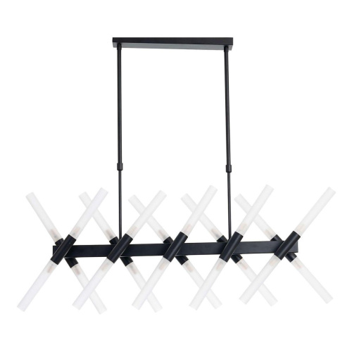 Подвесная люстра Lumina Deco Alford LDP 6036-20 BK Подвесная люстра Lumina Deco Alford LDP 6036-20 BK
