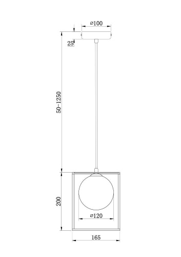 Подвесной светильник Freya Trinity FR5113PL-01G Подвесной светильник Freya Trinity FR5113PL-01G