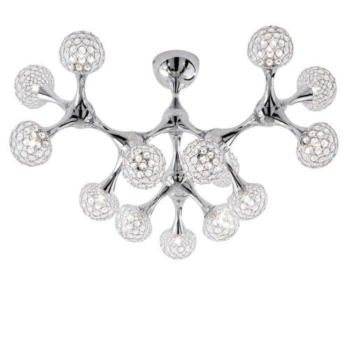 Потолочная люстра Ideal Lux Nodi Crystal PL15 093512 Потолочная люстра Ideal Lux Nodi Crystal PL15 093512