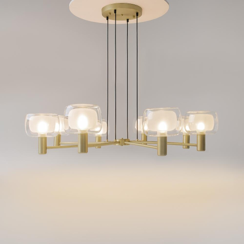 Подвесная люстра Maytoni Vision MOD411PL-08G Подвесная люстра Maytoni Vision MOD411PL-08G