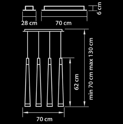 Подвесная люстра Lightstar Punto 807064 Подвесная люстра Lightstar Punto 807064