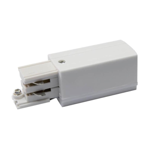 Ввод питания для шинопровода левый Uniel UBX-A02 Silver 09740 Ввод питания для шинопровода левый Uniel UBX-A02 Silver 09740