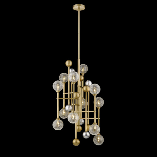 Люстра Fluxus 12 gold Люстра Fluxus 12 gold
