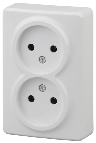 Розетка ЭРА Эксперт 2x2P 16A 250V 11-2202-01 Б0020682 Розетка ЭРА Эксперт 2x2P 16A 250V 11-2202-01 Б0020682