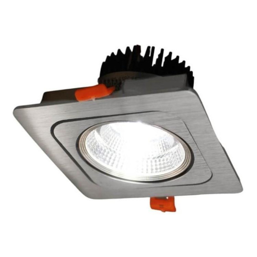 Встраиваемый светодиодный светильник Lumina Deco Fostis LDC 8064-SS-7WCOB-L98*W98 SL Встраиваемый светодиодный светильник Lumina Deco Fostis LDC 8064-SS-7WCOB-L98*W98 SL