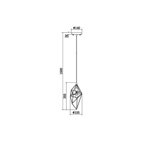 Подвесной светильник Vele Luce Tenero VL1544P01 Подвесной светильник Vele Luce Tenero VL1544P01