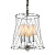 Подвесная люстра Lumina Deco Berton LDP 8013-4 CHR