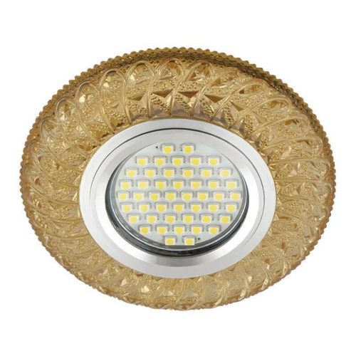 Встраиваемый светильник Fametto Luciole DLS-L144 Gu5.3 Glassy/Gold Встраиваемый светильник Fametto Luciole DLS-L144 Gu5.3 Glassy/Gold
