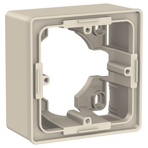 Коробка одномодульная для открытой установки Schneider Electric Unica New NU800244 Коробка одномодульная для открытой установки Schneider Electric Unica New NU800244