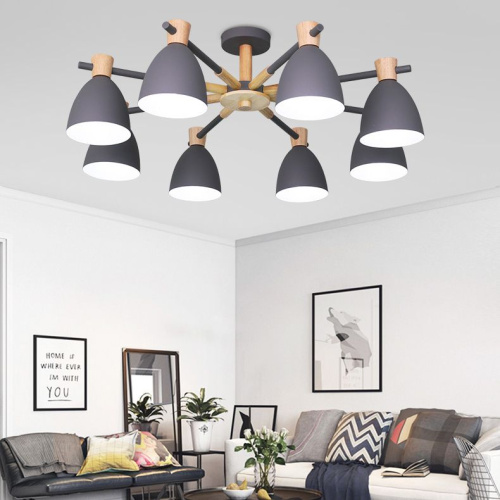 Потолочная Люстра Folke 8 Green By Imperiumloft Потолочная Люстра Folke 8 Green By Imperiumloft