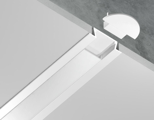 Встраиваемый профиль с рассеивателем Ambrella Illumination GP1001WH Встраиваемый профиль с рассеивателем Ambrella Illumination GP1001WH
