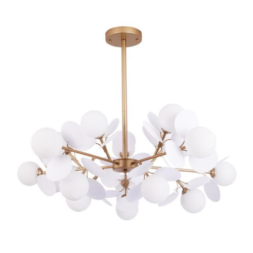 Подвесная люстра Arte Lamp Peacock A1369SP-15SG Подвесная люстра Arte Lamp Peacock A1369SP-15SG
