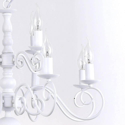 Подвесная люстра Arte Lamp A1129LM-12WH Подвесная люстра Arte Lamp A1129LM-12WH