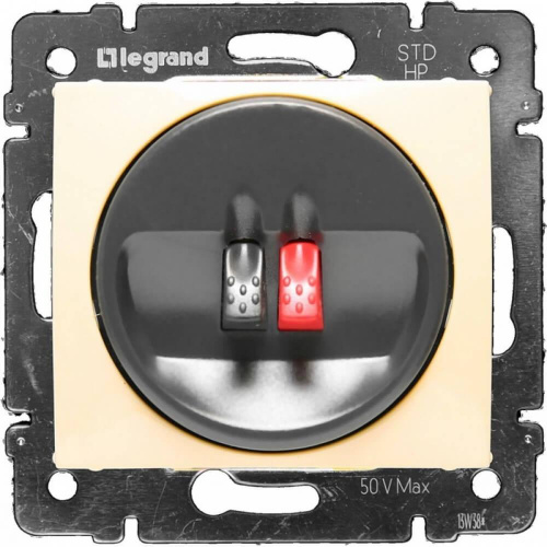 Розетка акустическая Legrand Valena слоновая кость 774123 Розетка акустическая Legrand Valena слоновая кость 774123
