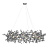 Подвесная люстра Loft IT Spark 10101/800 Chrome