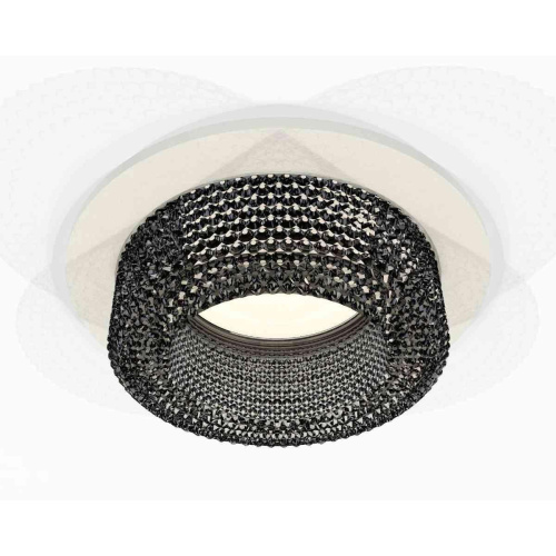 Комплект встраиваемого светильника Ambrella light Techno Spot XC7621021 SWH/BK белый песок/тонированный (C7621, N7192) Комплект встраиваемого светильника Ambrella light Techno Spot XC7621021 SWH/BK белый песок/тонированный (C7621, N7192)